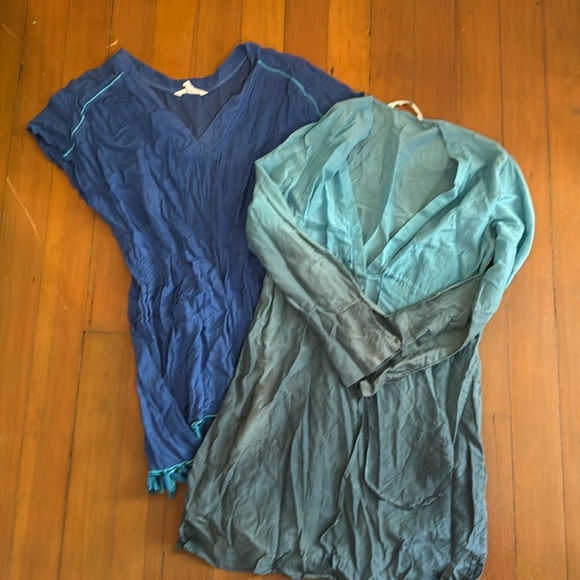 Two swimsuit cover ups both size small - Picture 1 of 1